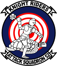 VA-52 Attack Squadron 52 Knight Riders (v2) Decal