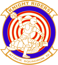 VA-52 Attack Squadron 52 Knight Riders (v3) Decal