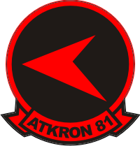 VA-81 Attack Squadron 81 Decal