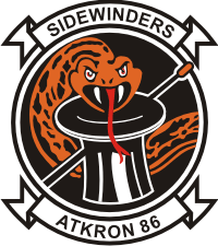 VA-86 Attack Squadron 86 Sidewinders Decal