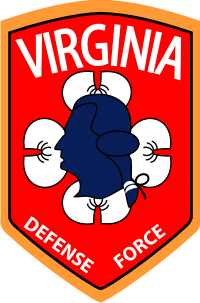 Virginia Defense Force (VADF) Decal
