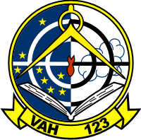 VAH-123 Heavy Attack Squadron 123 Professionals Decal