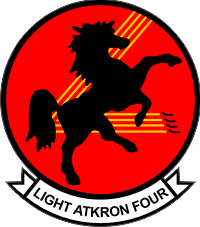 VAL-4 Light Attack Squadron 4 Decal