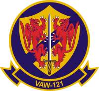 VAW-121 Carrier Airborne Early Warning Squadron 121 Decal