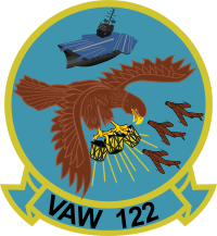 VAW-122 Carrier Airborne Early Warning Squadron 122 Decal