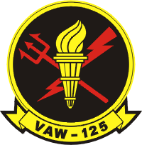 VAW-125 Carrier Airborne Early Warning Squadron 125 Decal