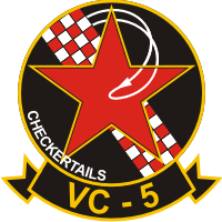 VC-5 Fleet Composite Squadron 5 Checkertails Decal
