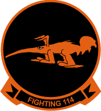 VF-114 Fighting Squadron 114 Aardvarks Decal