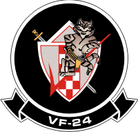 VF-24 Fighter Squadron 24 Decal