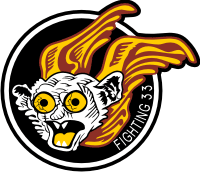 VF-33 Fighter Squadron 33 Tarsiers (Vintage) Decal