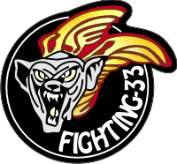 VF-33 Fighter Squadron 33 Tarsiers Decal