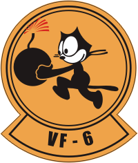 VF-6 Fighter Squadron 6 Decal