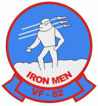 VF-82 Fighter Squadron 82 Iron Men Decal
