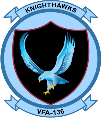 VFA-136 Strike Fighter Squadron 136 Knighthawks Decal