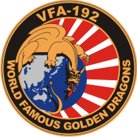VFA-192 Strike Fighter Squadron 192 World Famous Golden Dragons Decal