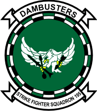 VFA-195 Strike Fighter Squadron 195 Dambusters Decal