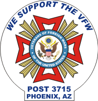 VFW Post 3715 Decal