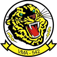 VMA-542 Marine Attack Squadron (v2) Decal