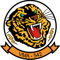VMA-542 Marine Attack Squadron Decal