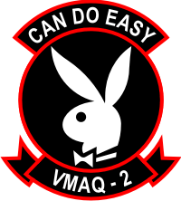 VMAQ-2 Marine Tactical Electronic Warfare Squadron Decal