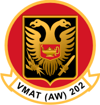 VMAT(AW)-202 Marine All Weather Attack Training Squadron Decal