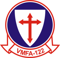 VMFA-122 Marine Fighter Attack Squadron Decal