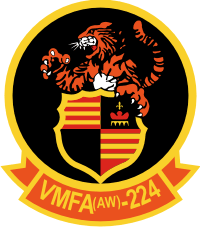 VMFA-224 Marine Fighter Attack Squadron Decal