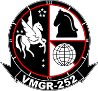 VMGR-252 Marine Aerial Refueler Transport Squadron Decal