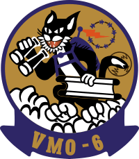 VMO-6 Marine Observation Squadron 6 Decal