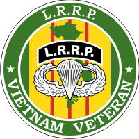 LRRP Vietnam Veteran Decal