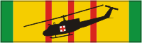 Vietnam UH-1H Dustoff (Black) Decal