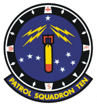 VP-10 Patrol Squadron 10 Decal
