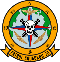 VP-26 Patrol Squadron 26 Decal