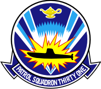 VP-31 Patrol Squadron 31 Decal