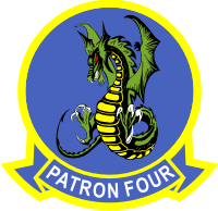 VP-4 Patrol Squadron 4 (v2) Decal