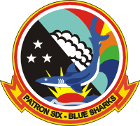 VP-6 Patrol Squadron 6 Decal