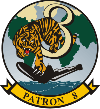 VP-8 Patrol Squadron 8 Decal