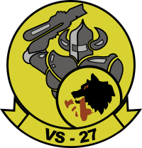 VS-27 Anti-Submarine Squadron 27 Decal