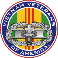 Vietnam Veterans of America w/CMB Decal