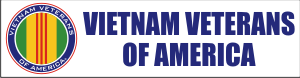 Vietnam Veterans of America Bumper Sticker Decal