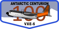 VXE-6 Antarctic Development Squadron 6 Antarctic Centurions Decal