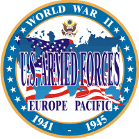 World War II Commemoration 1941 - 1945 Decal
