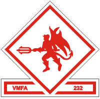 VMFA-232 Marine Fighter Attack Squadron Decal