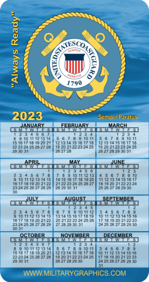 2023 USCG Calendar Magnet (v2)
