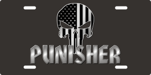 Punisher License Plate (Subdued)
