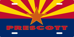 Arizona City Custom License Plate