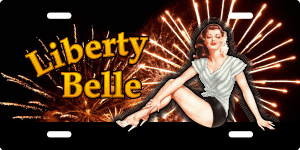Liberty Belle License Plate