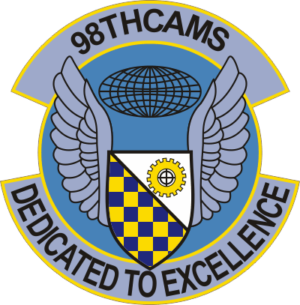 98th Consolidated Aircraft Maintenance Squadron Decal