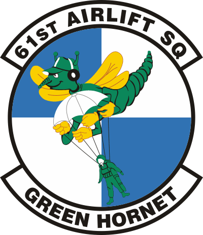 61st Airlift Squadron Decal