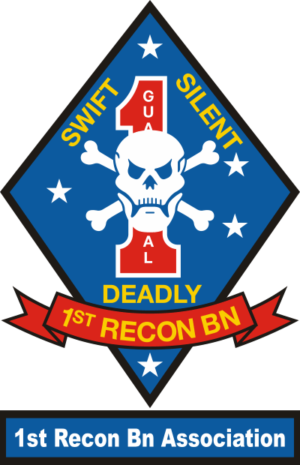 1st Marine Recon Battalion Association Decal